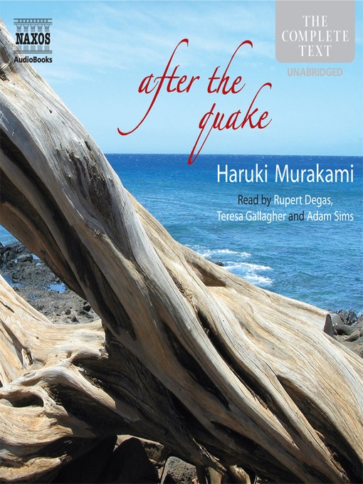 Title details for after the quake by Haruki Murakami - Wait list